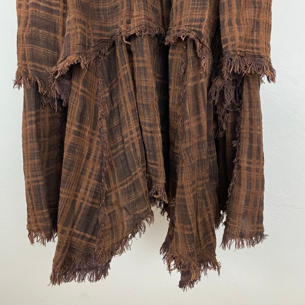 FP One - Free People Averie Maxi Skirt - Brown Combo - XS - Picture 7 of 10